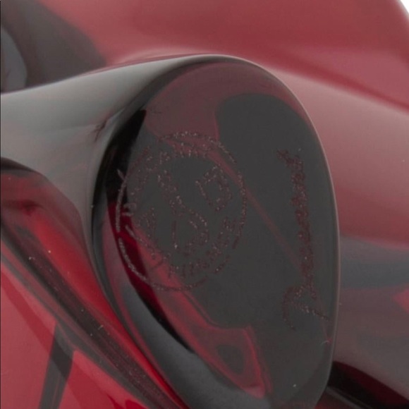 BACCARAT PAPILLON RED lucky butterfly figurine. - Picture 7 of 8